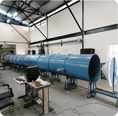 IIT Kanpur fan test facility